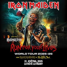 IRON MAIDEN - PRAHA - 1-6 VSTUPENEK - STÁNÍ