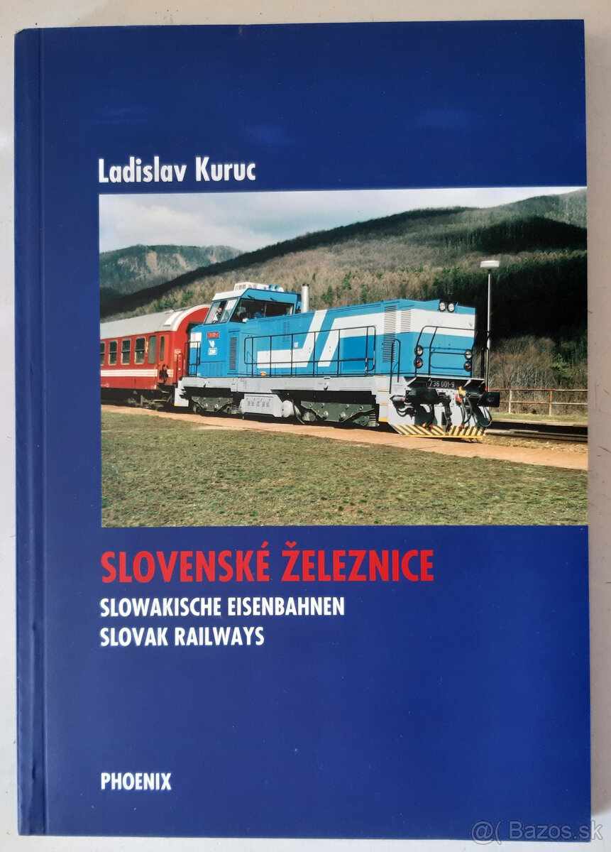 Brožovaná publikácia "Slovenské železnice"