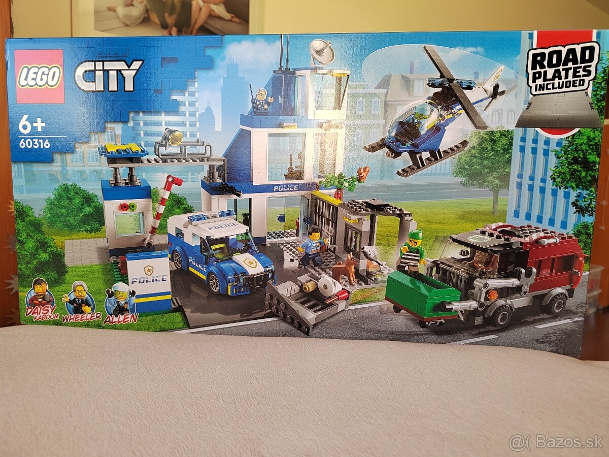 LEGO City - Policajná stanica 60316 - NOVÉ