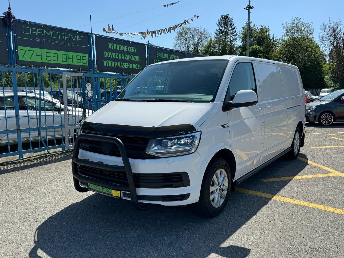 ►► VW TRANSPORTER T6 2,0 TDI LONG - 110 kW, HANDSFREE, DPH