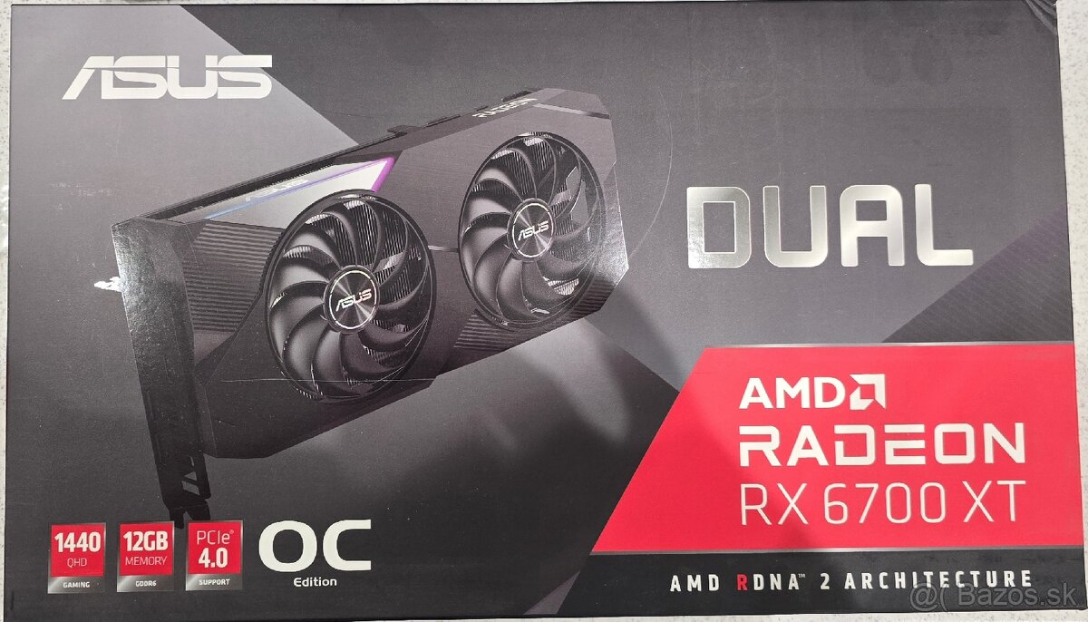 Radeon RX6700XT 12G Dual OC