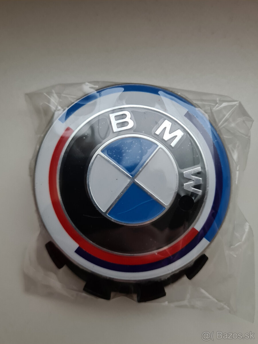 Predám Originál stredové krytky na ALU disky BMW 68mm