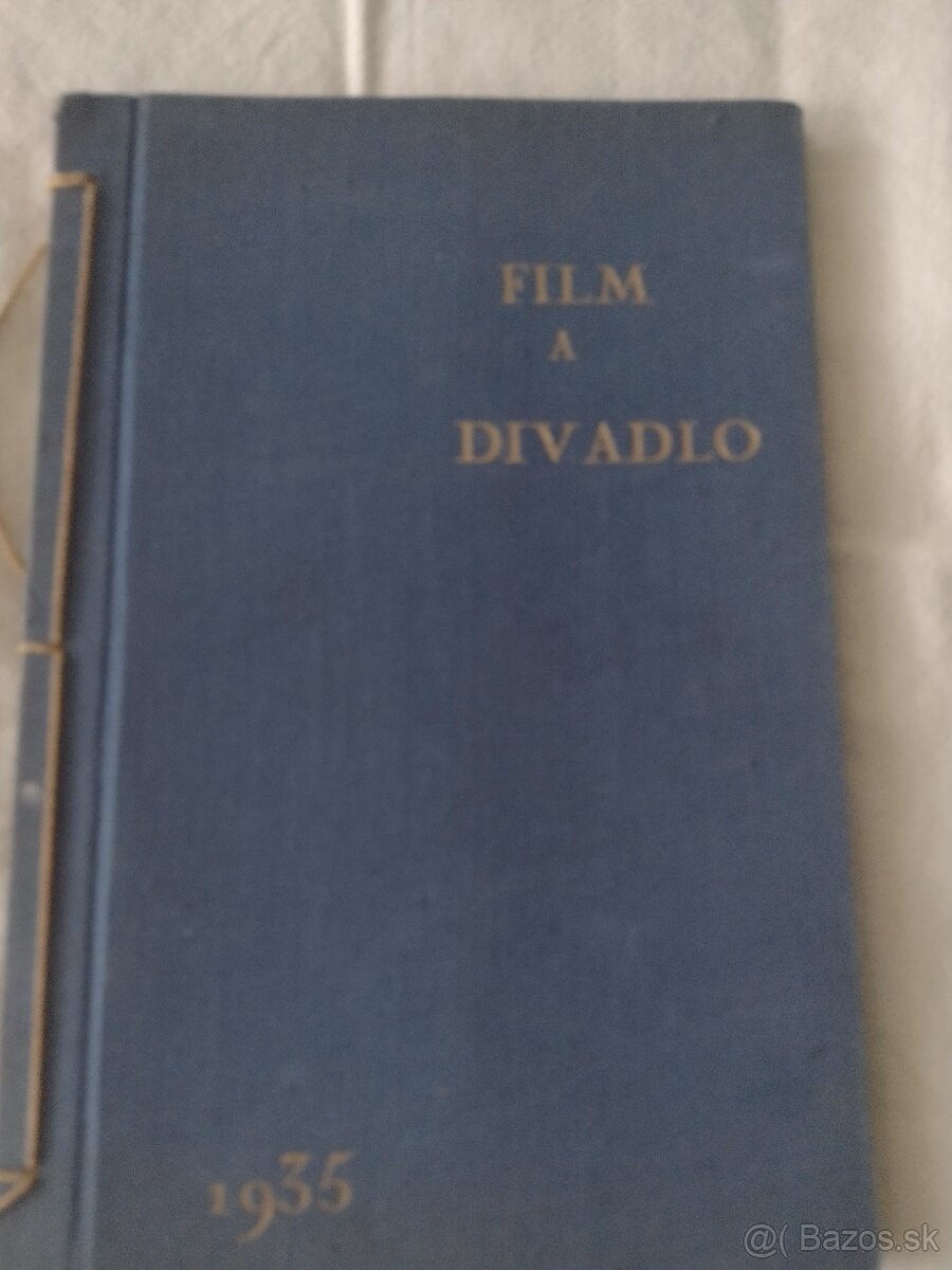 KNIHA FILM A DIVADLO 1935