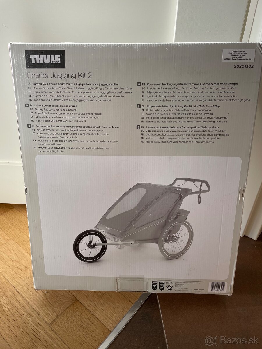 Predám Thule Chariot Jog Kit 2 – úplne nový, nepoužitý