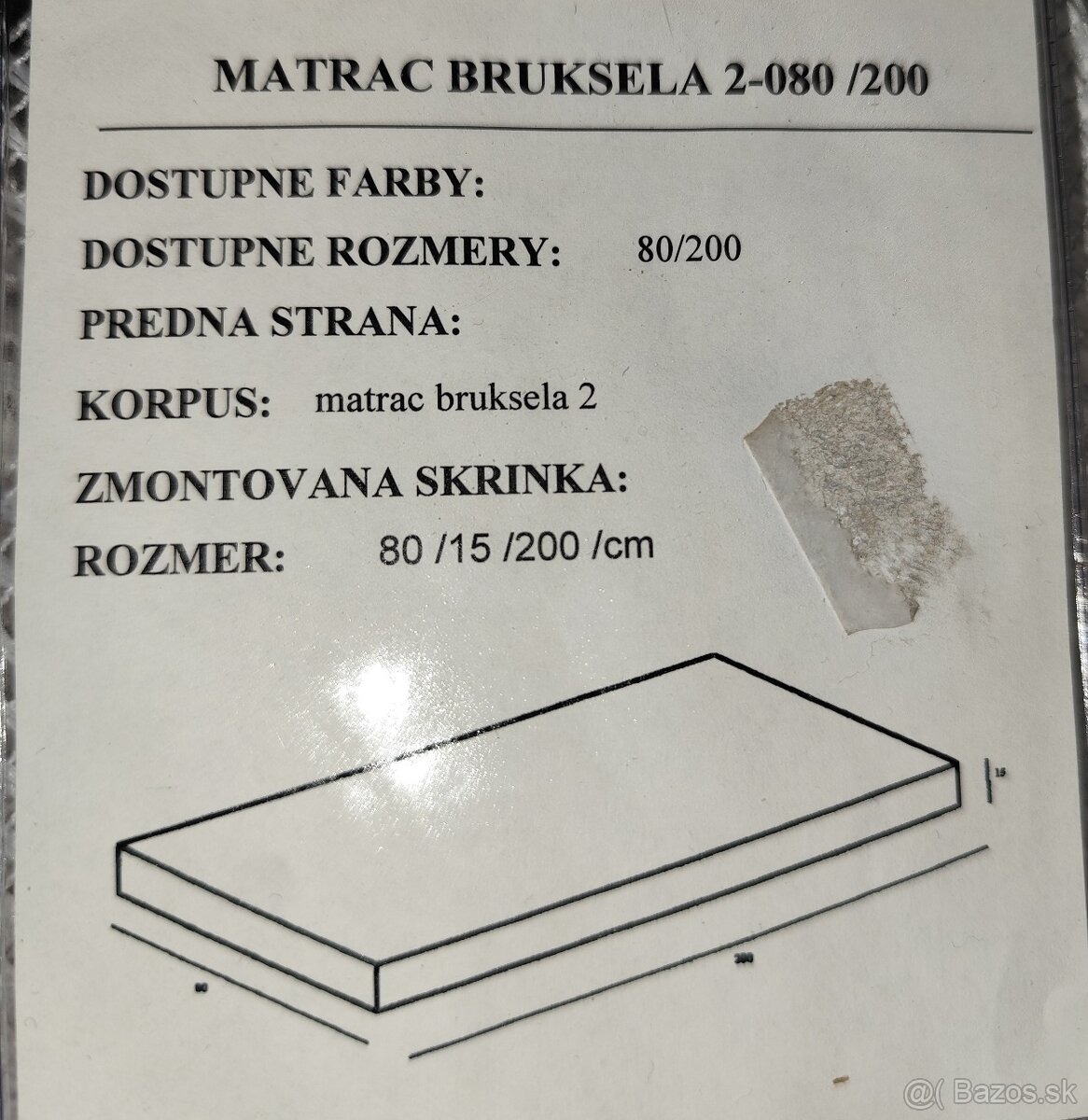 Matrac Bruksela