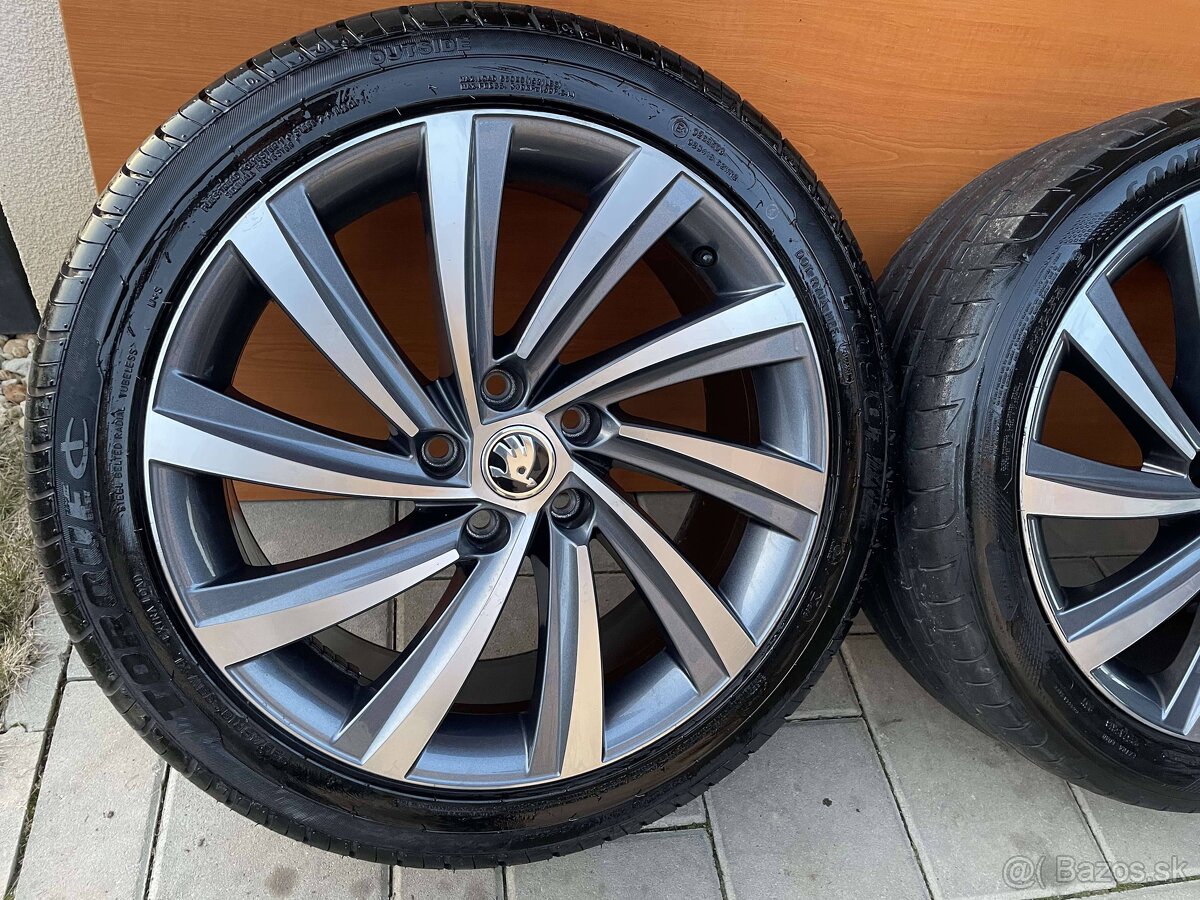 PERSEUS BICOLOR  skoda orig disky 5x112 7,5xR18 ET48 VW  225