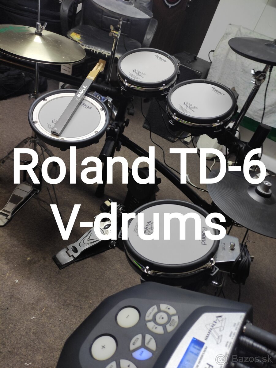 Komplet sada Roland TD-6 - cena 850 eur.