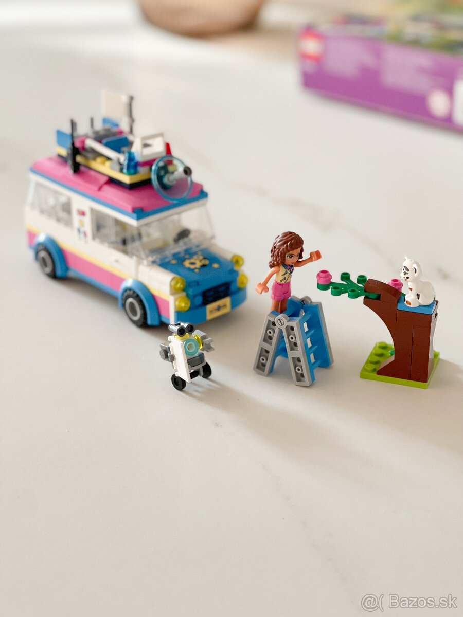 LEGO Friends 41333 Olívia a jej špeciálne vozidlo