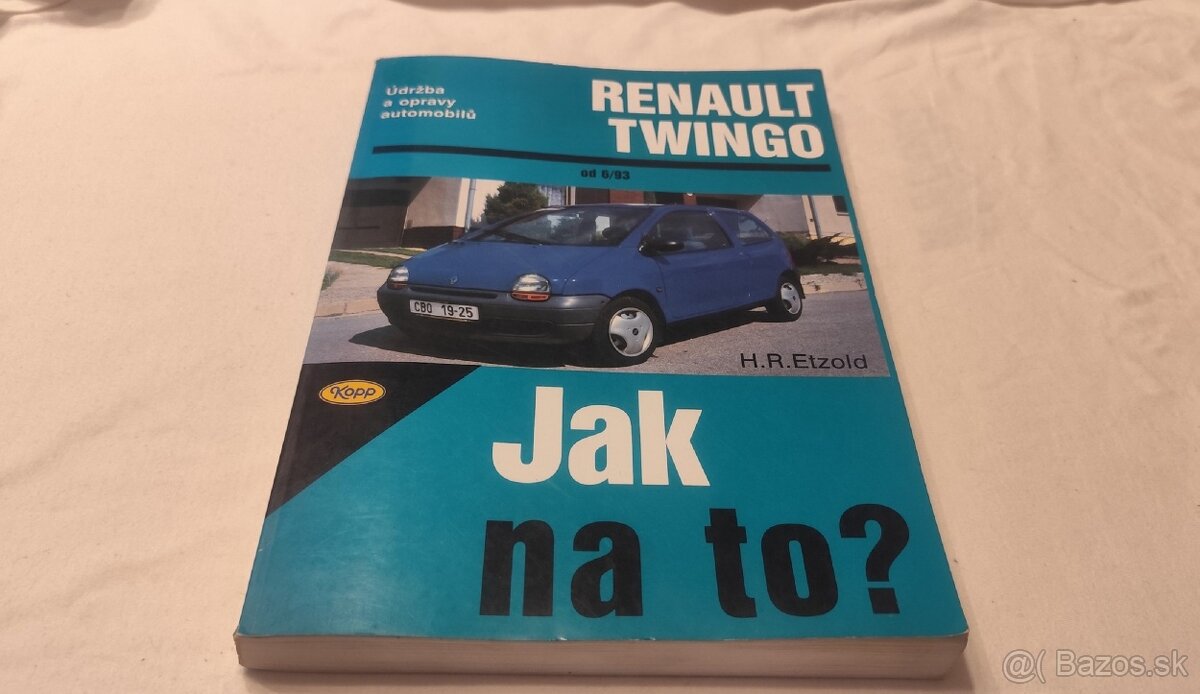 Renault TWINGO 1 - příručka na opravy a údržbu - manuál