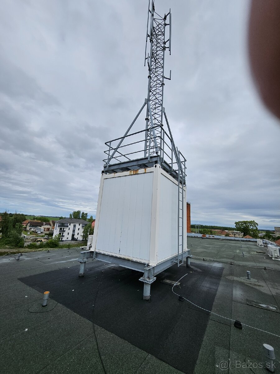 Oceľovà veža pozink s pororostom 10,5m