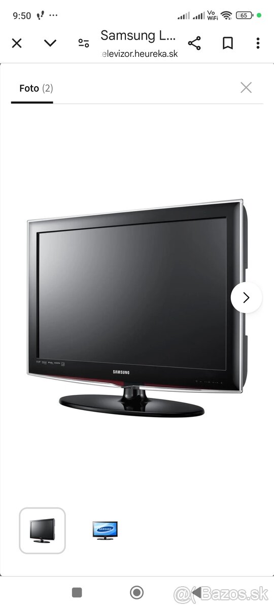 TV Samsung LE32D460