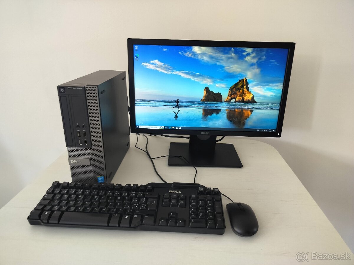 Pocitacova zostava Dell PC+monitor+kable len za 70 eur