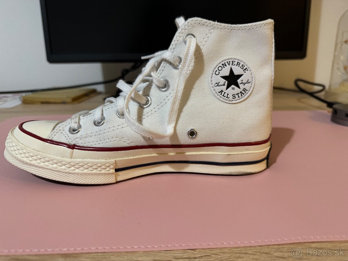 Biele converse tenisky