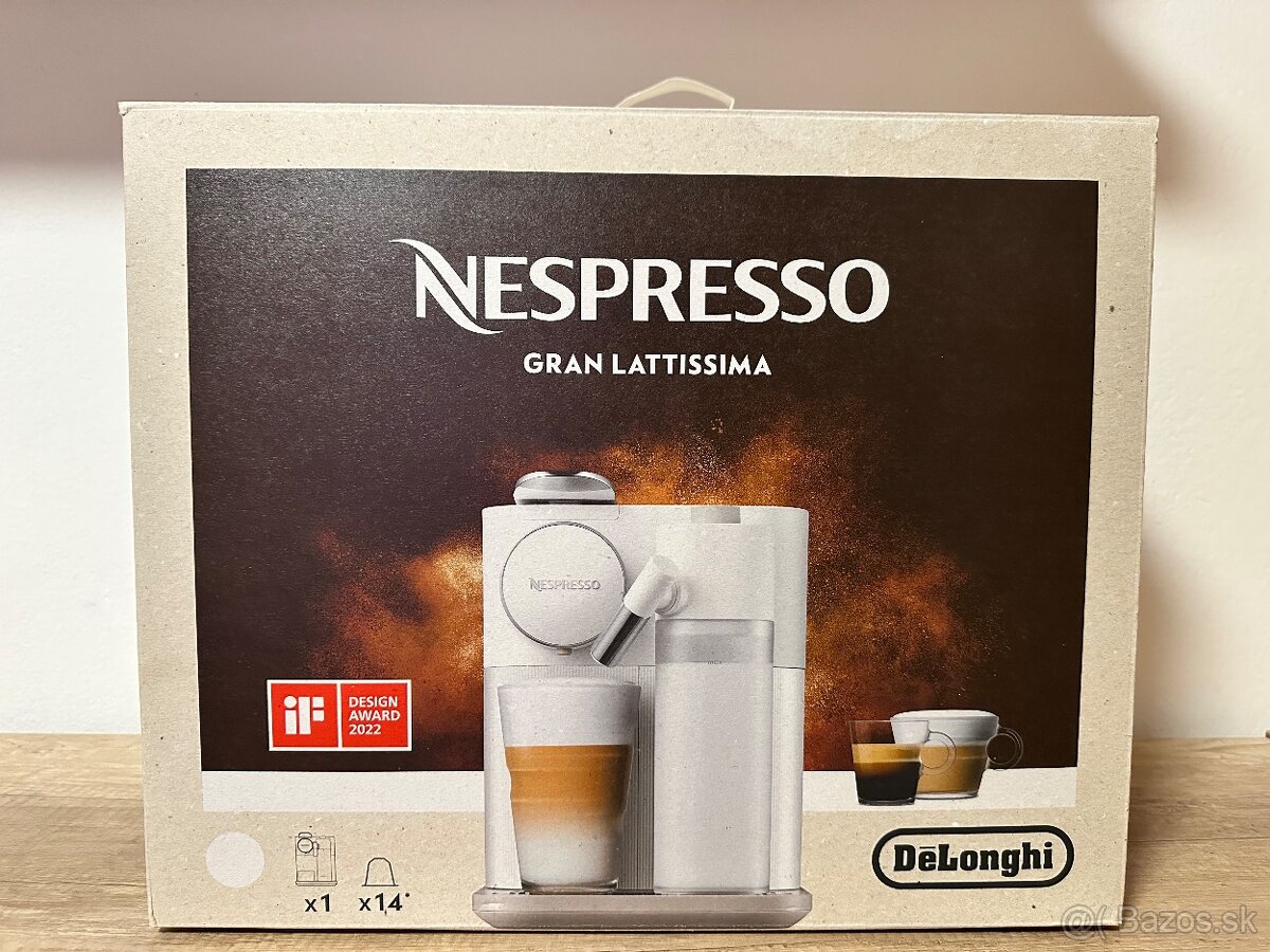 NESPRESSO DE LONGHI GRAN LATTISSIMA EN640.W