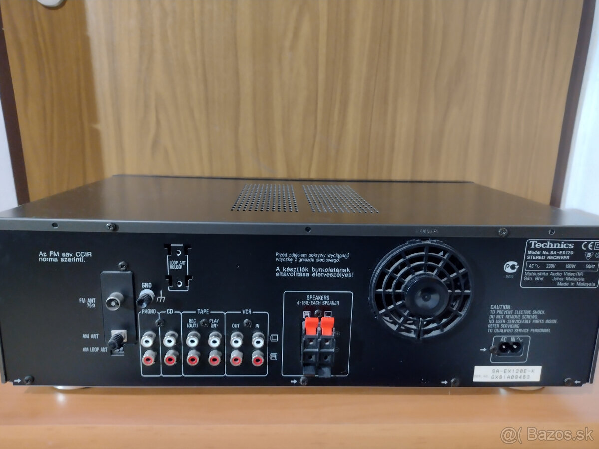 Stereo receiver Technics SA-EX120