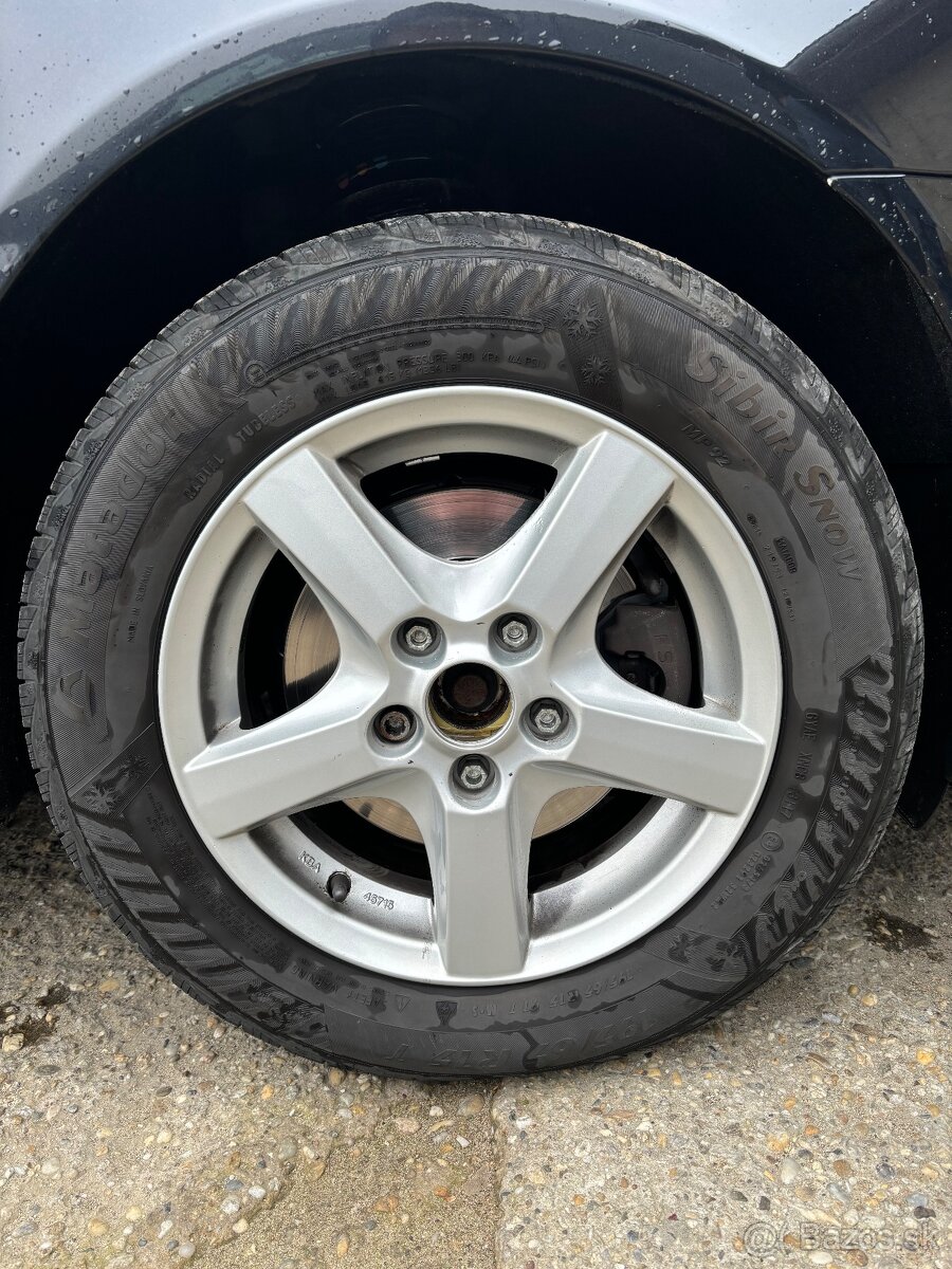 Elektróny 5x112 R15+ zimné pneu Matador 195/65 R15