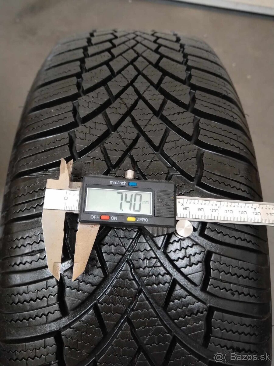 215/60 R 17 zimné BRIDGESTONE.