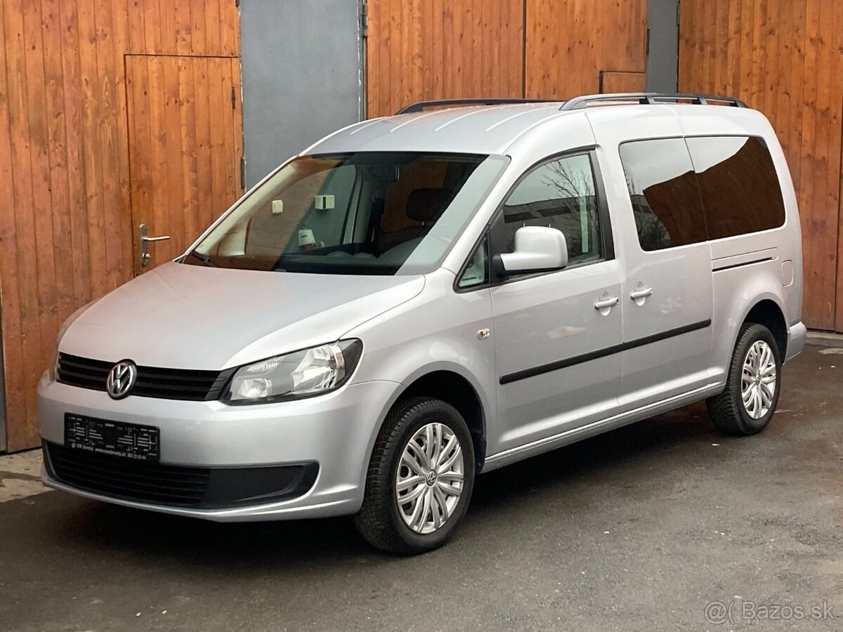 VILKSWAGEN CADDY MAXI 1,6 TDi 7míst záruka km