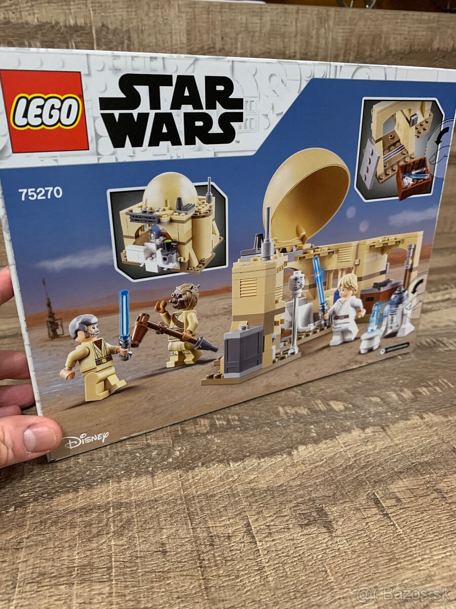 Predám nerozbalené Lego - Star Wars 75270 - Obi-Wan’s Hut z