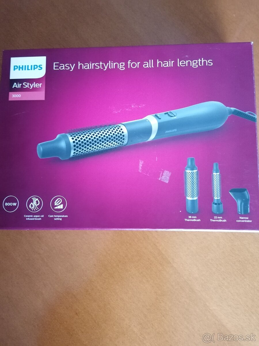 Nový kulmofén PHILIPS Air Styler 3000, 3v1