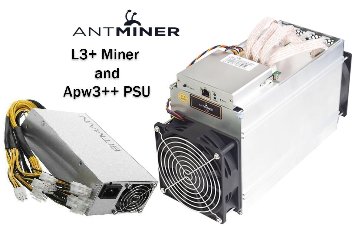 l3+ miner + APW3++ 1600W zdroj