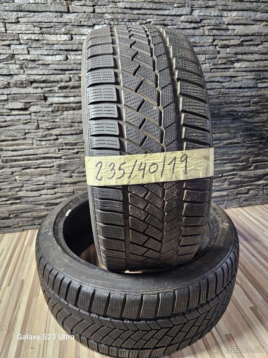 235/40/R19 Continental ContiWinterContact