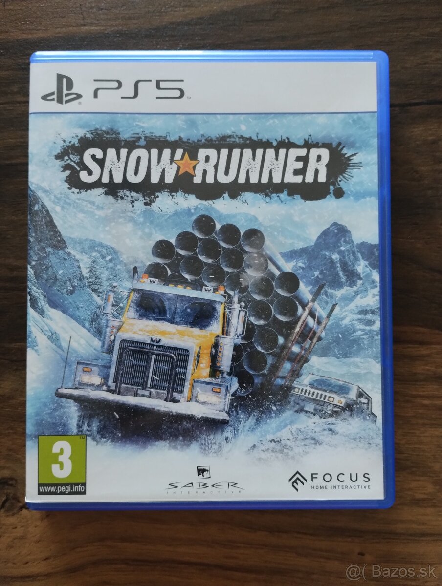 Hra na PS5 Snowrunner