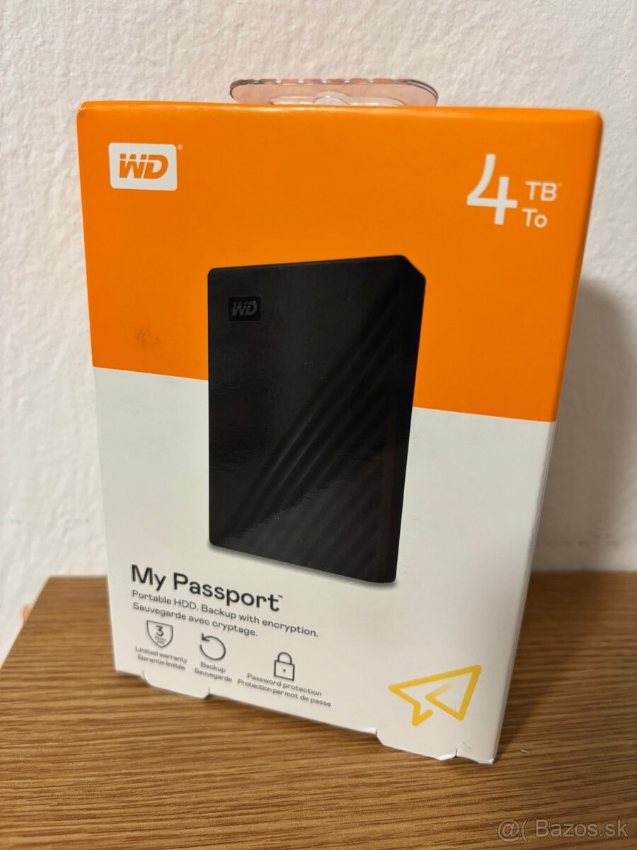 WD My Passport 4TB