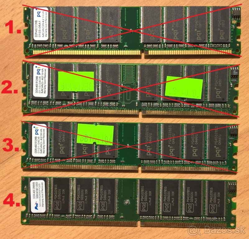 DDR pamäte 256MB