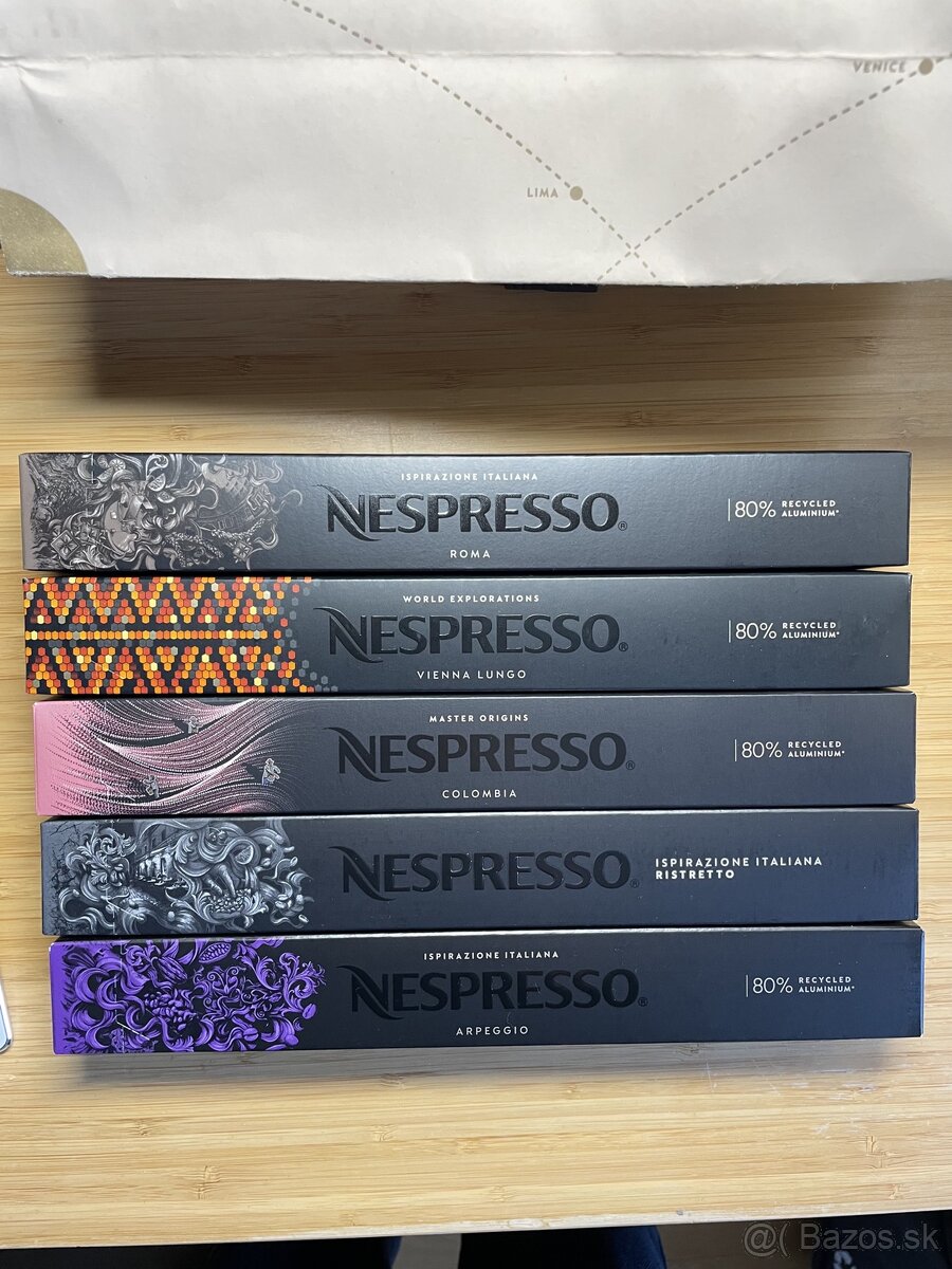 Nové kapsule Nespresso Original