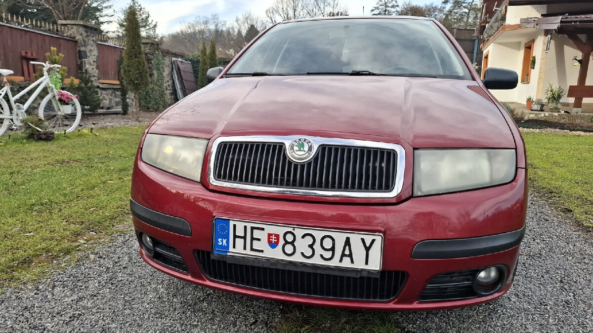 Skoda Fabia..1.2..R.V. 2006..KM198 000..