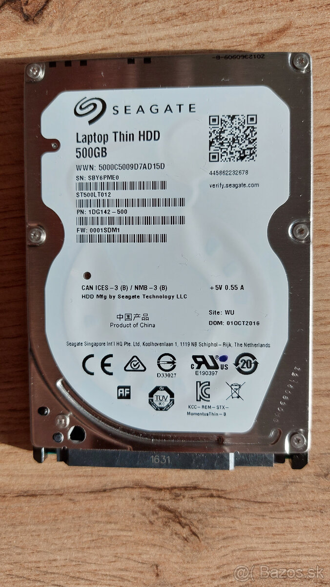 Predam 2.5" HDD Seagate 500GB