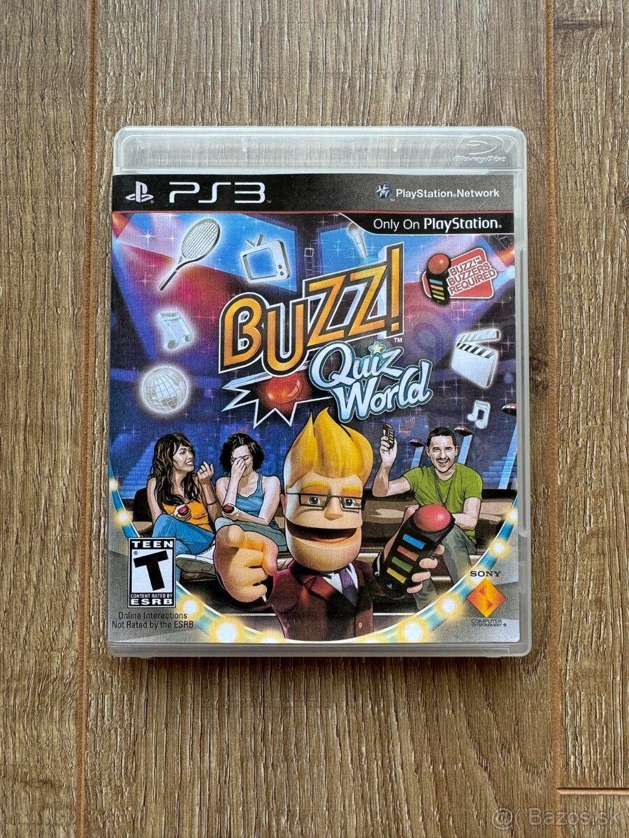 Buzz Quiz World na Playstation 3