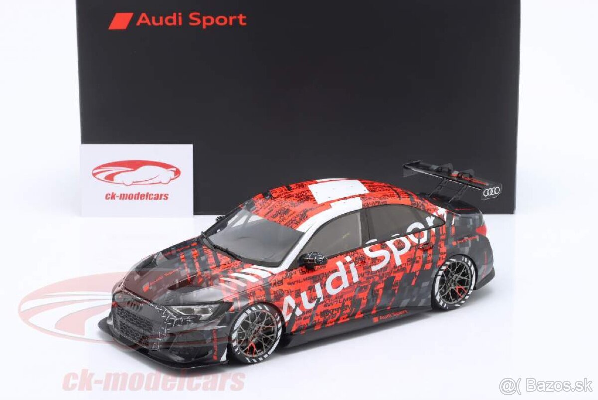 Predám model 1:18 Audi RS 3 LMS