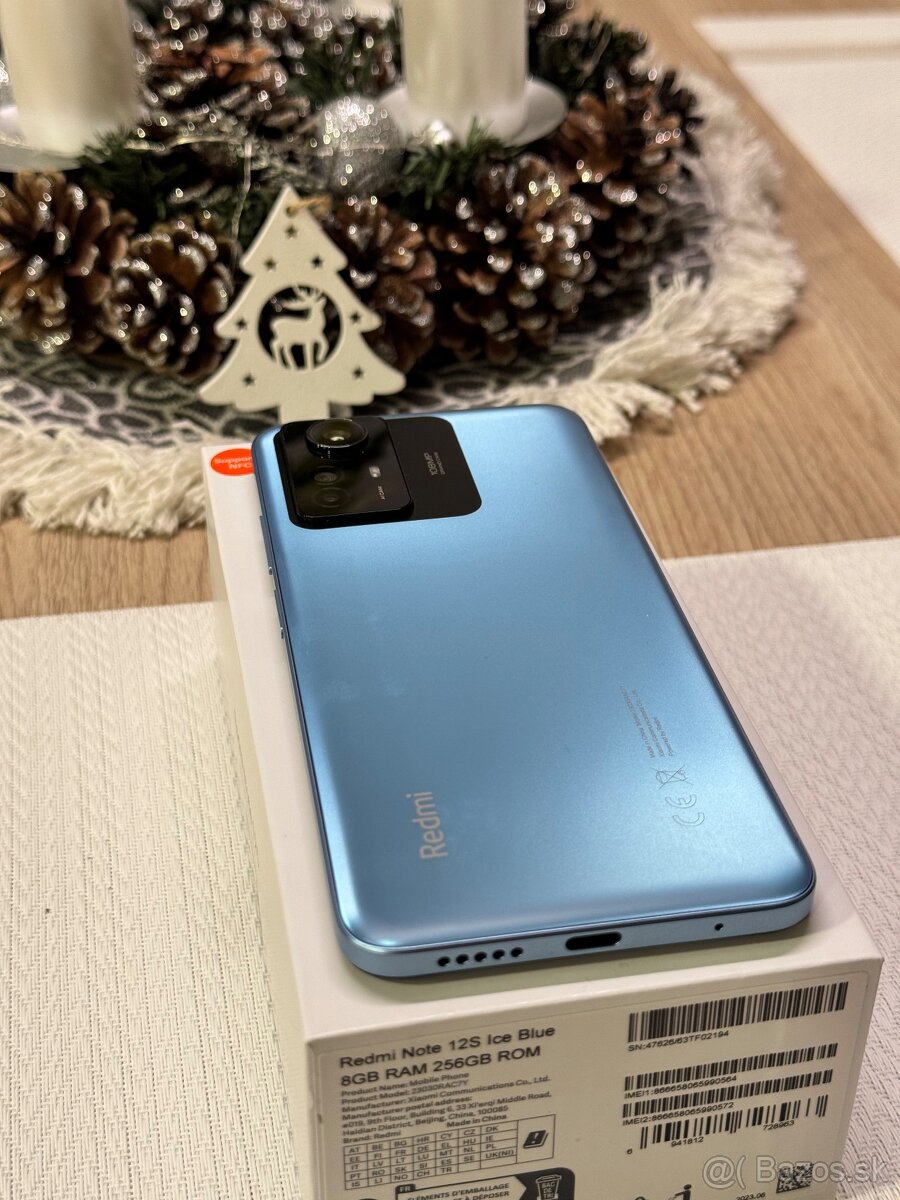 Predám Xiaomi Redmi Note 12S 256GB 8GB Ram