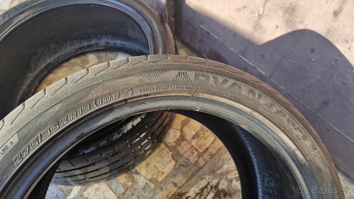 275/35 r19 (zr19) Yokohama Advan Sport