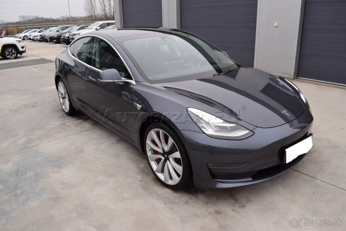 Tesla Model 3 PERFORMANCE-LONG RANGE DUAL MOTOR 36.500KM