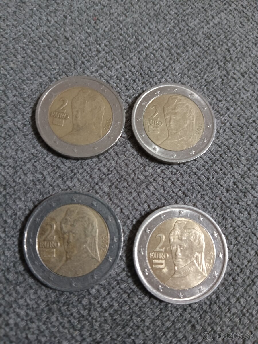 2 euro Barone Bertha Von Suttner