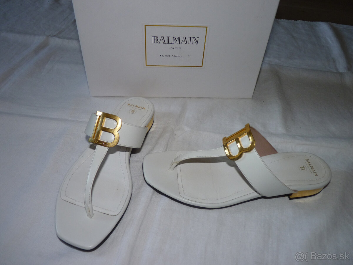 Luxusné šlapky Balmain