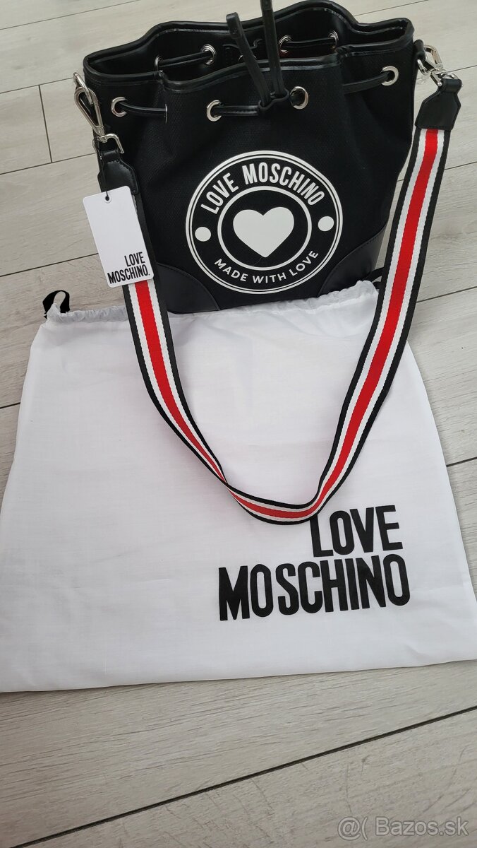 Love Moschino kabelka s visackou