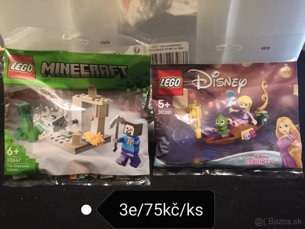 Lego polybagy nové neotvorené