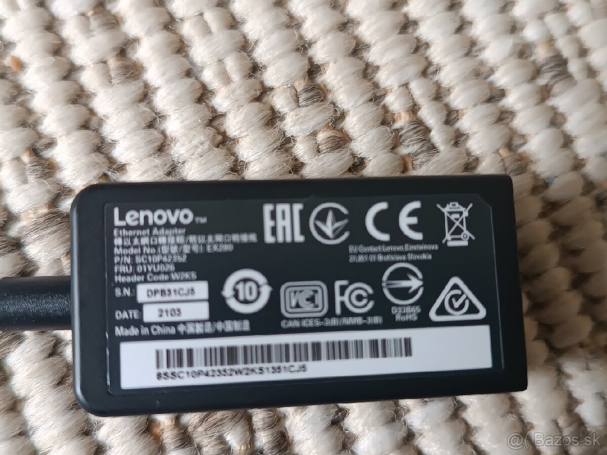 Lenovo adaptér ethernal kabel