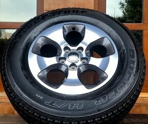 5x alu orig. Jeep Wrangler, bicolor, R18 5x127, NOVÉ -