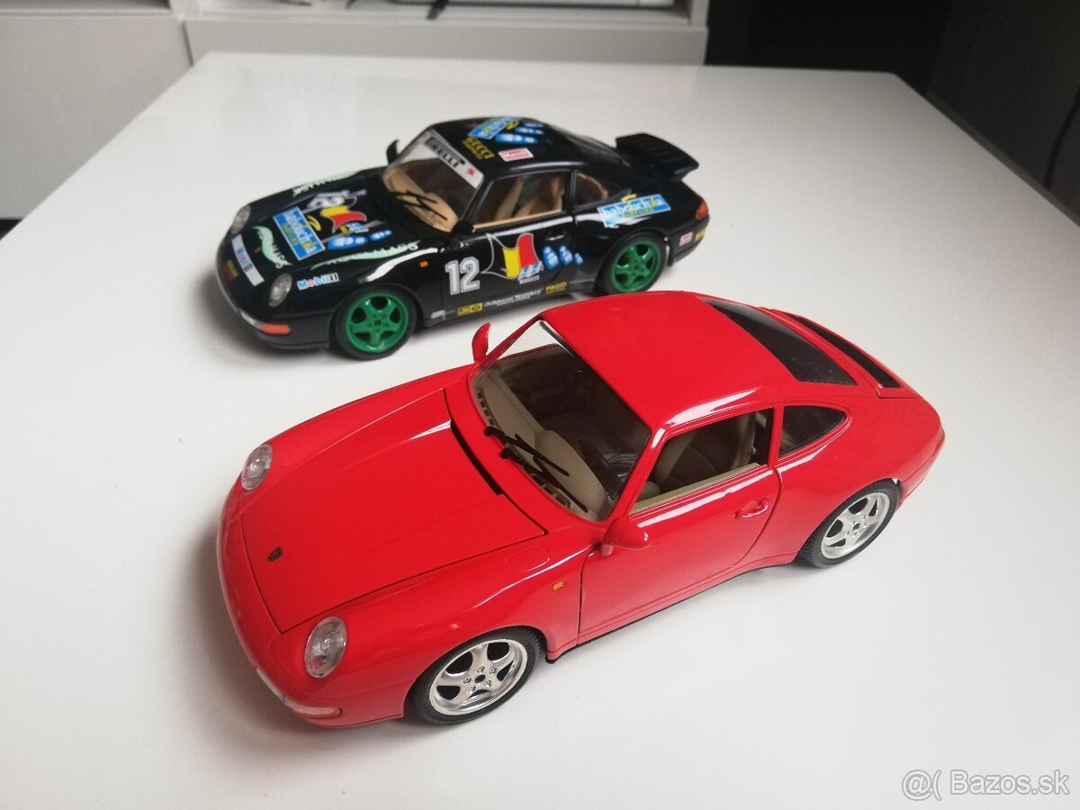 1:18   2x PORSCHE 911 Bburago