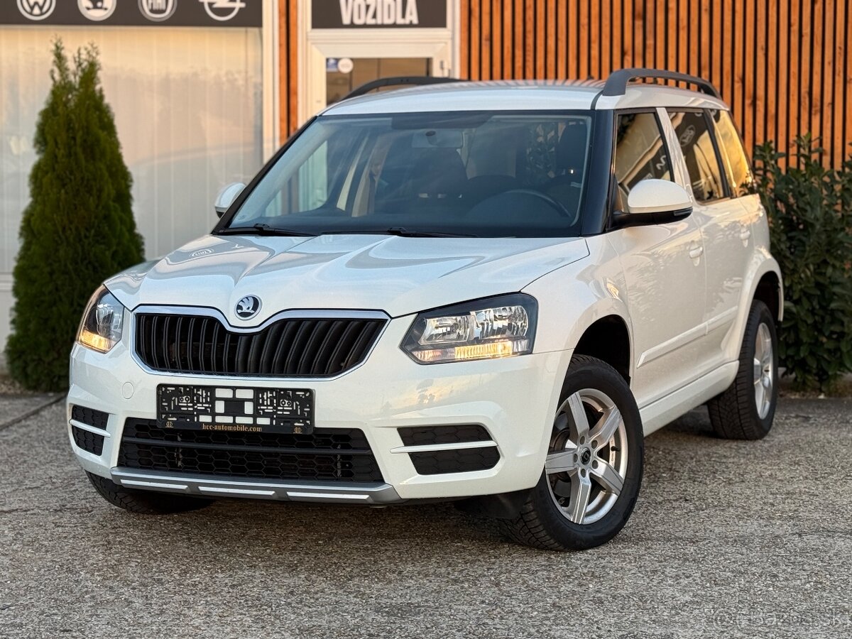 2016 Škoda Yeti 2.0 TDI Elegance