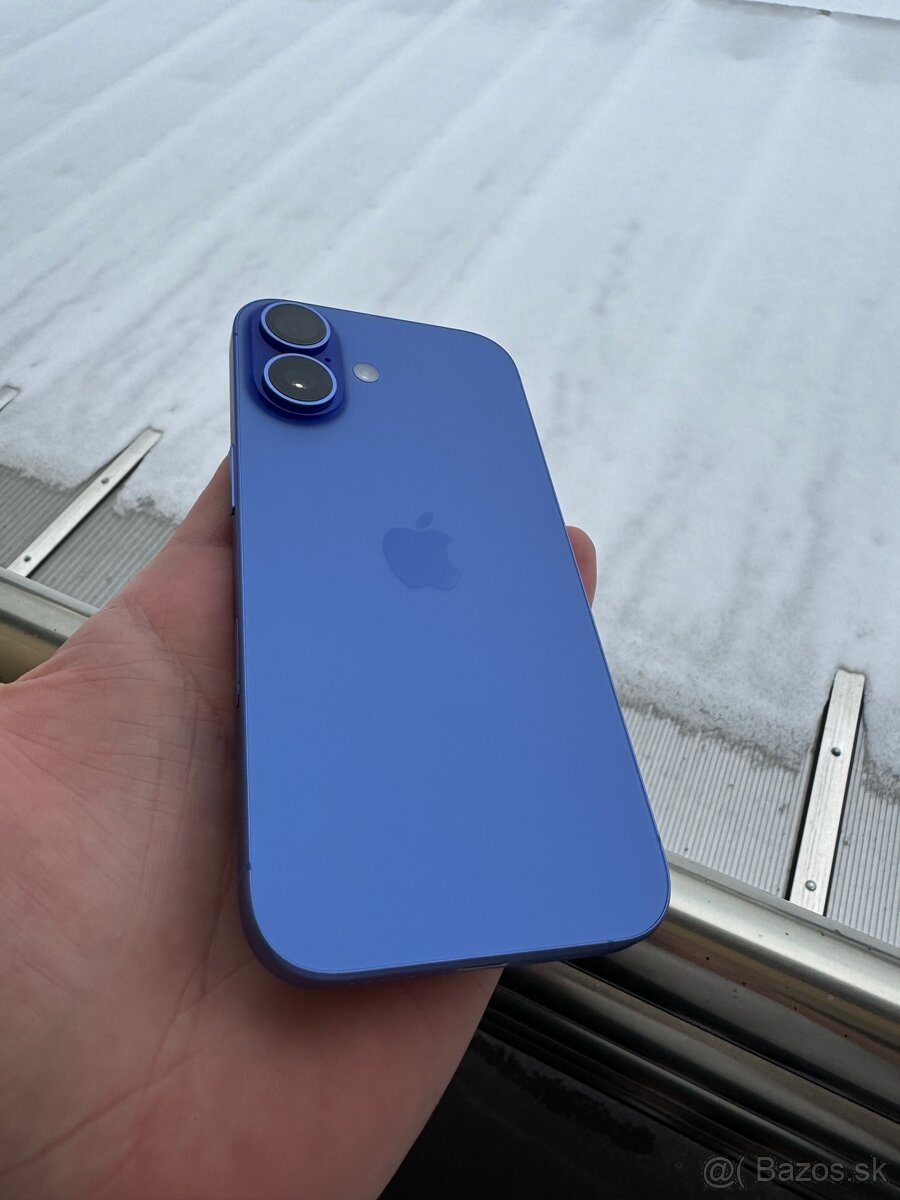 Predám Apple iPhone 16 128Gb Modrý stav nového