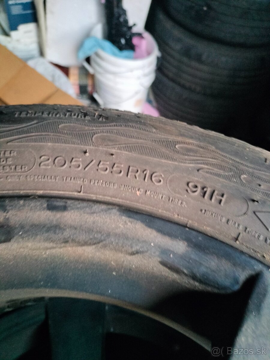 Predám letné pneumatiky 205/55R16