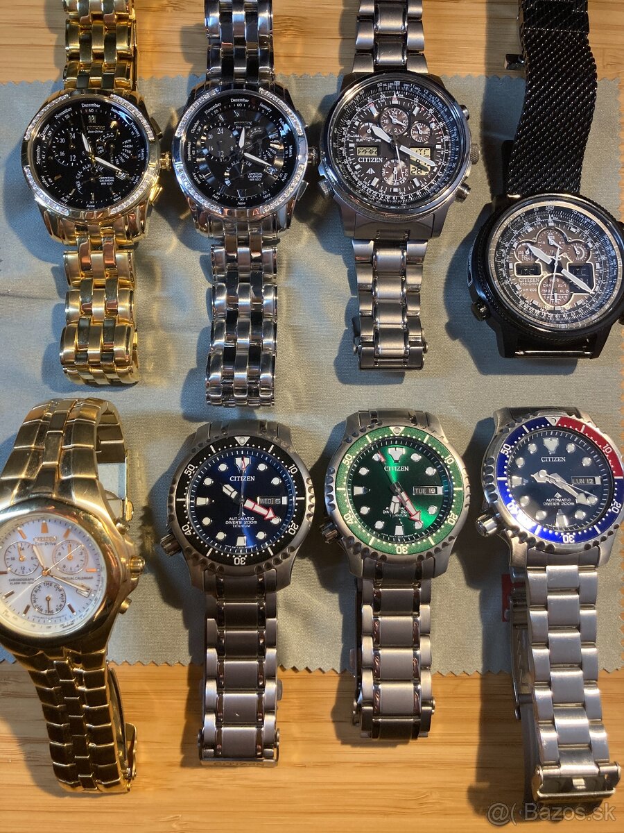 Citizen, Casio, Storm, Rotary