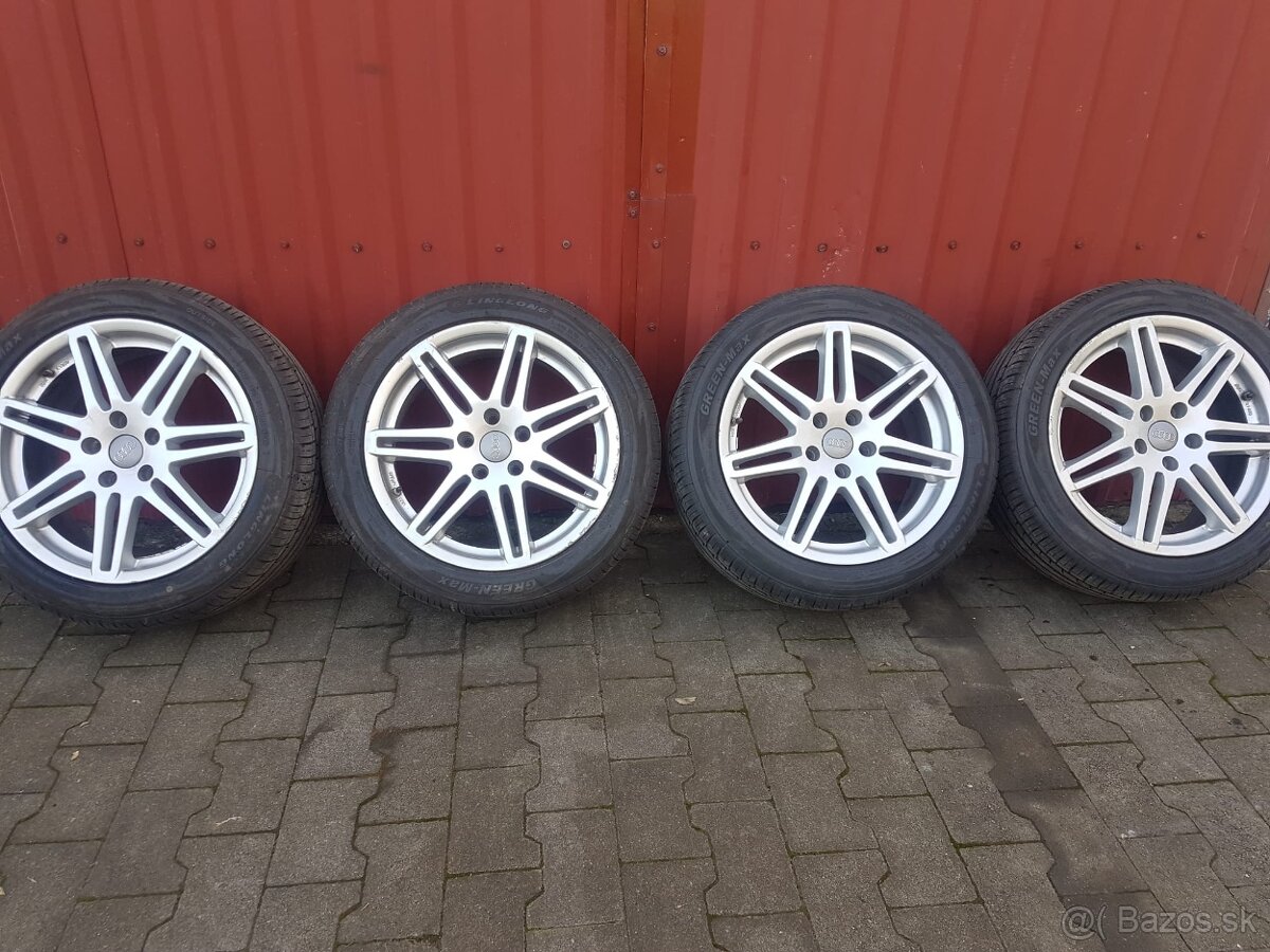 Elektrony Audi 5x112 R17 + 215/50R17 letne