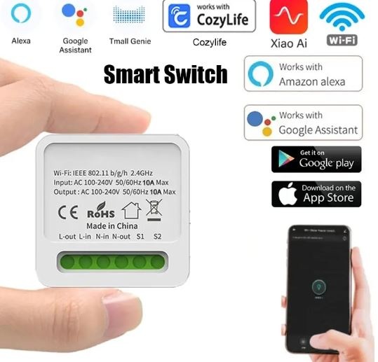 WIFI smart Switch 2 kanaly